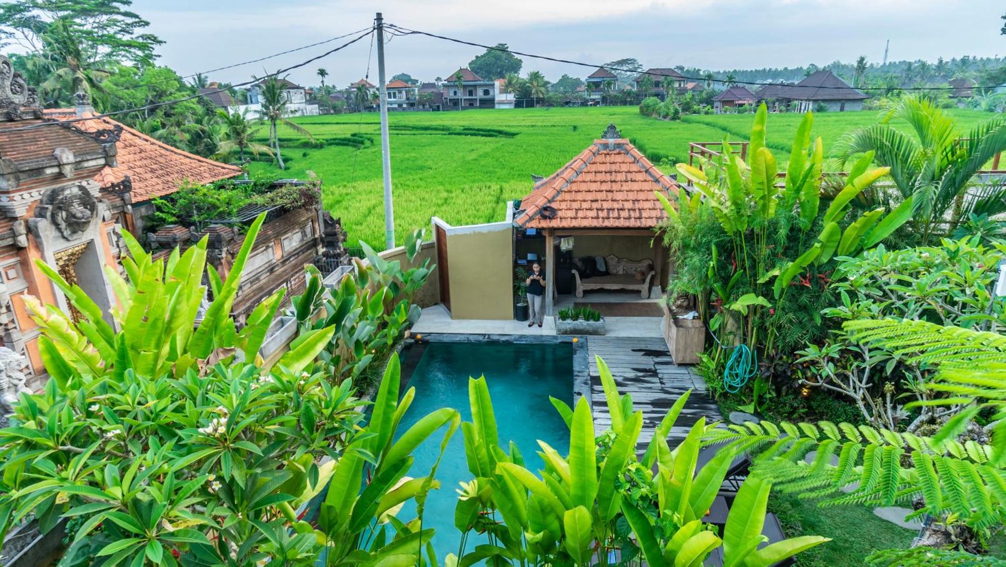 Jegeg Mas Bed & Breakfast Ubud Exterior foto