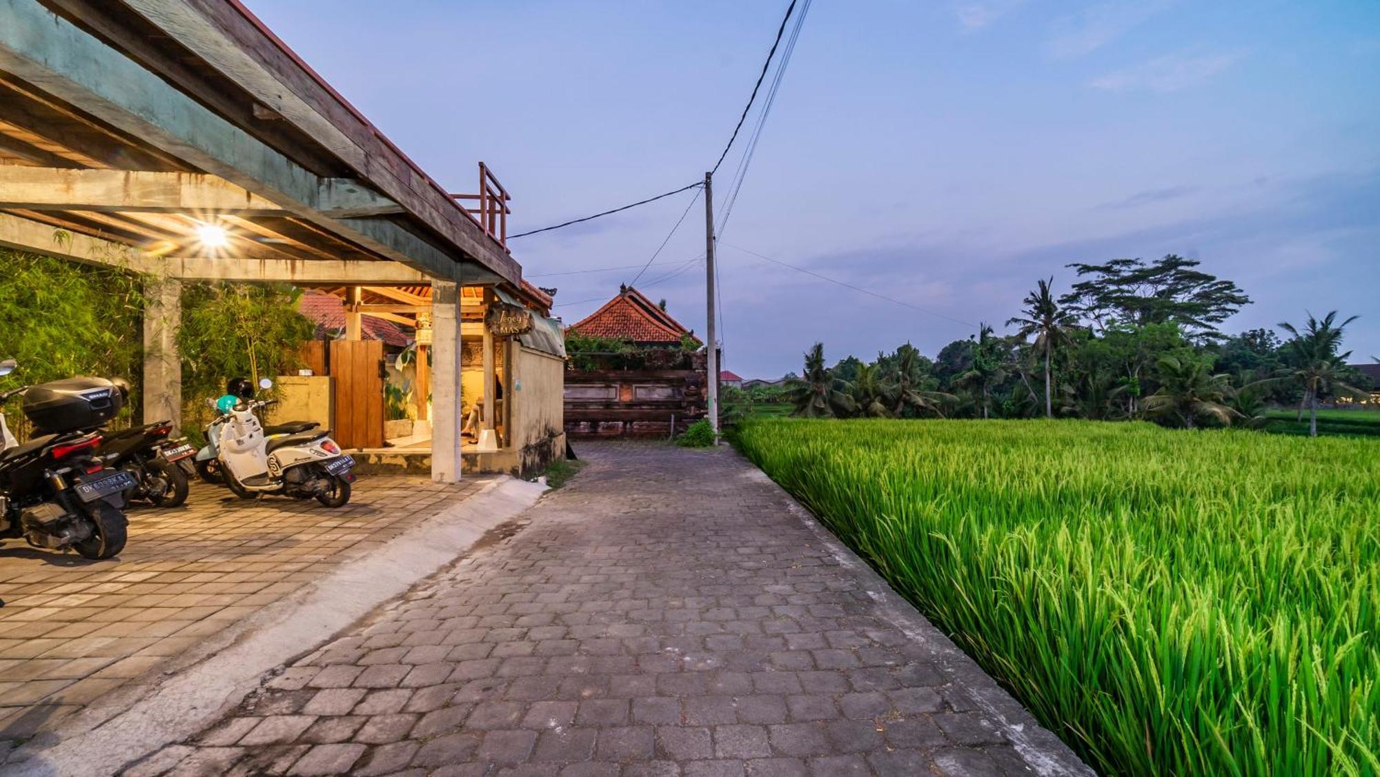 Jegeg Mas Bed & Breakfast Ubud Exterior foto